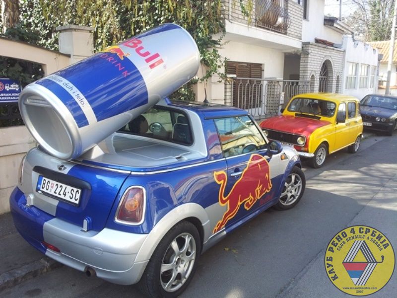 redbull by Pasha in Renault 4 Tuning & Styling